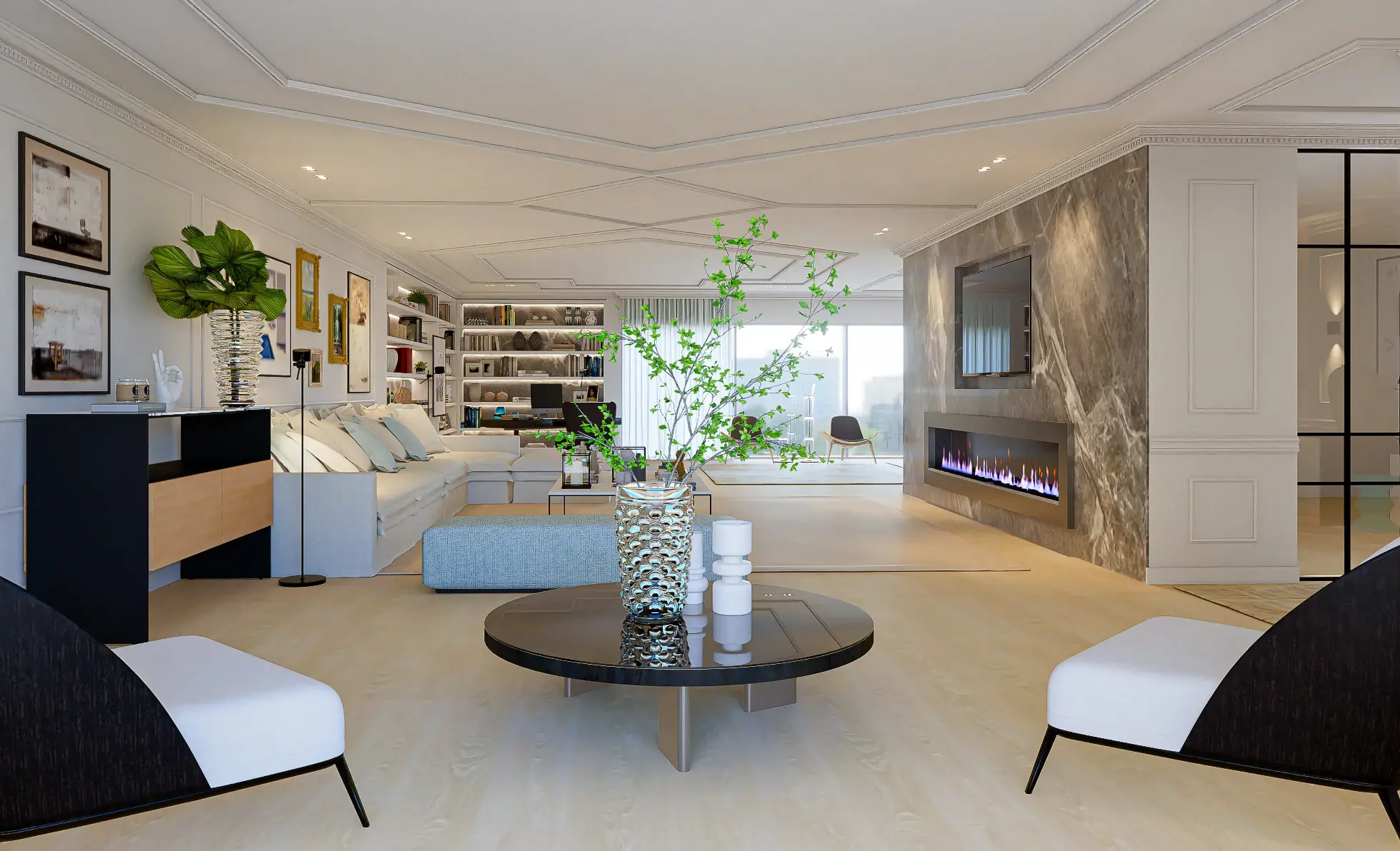 O que distingue um projeto de design de interiores de luxo  