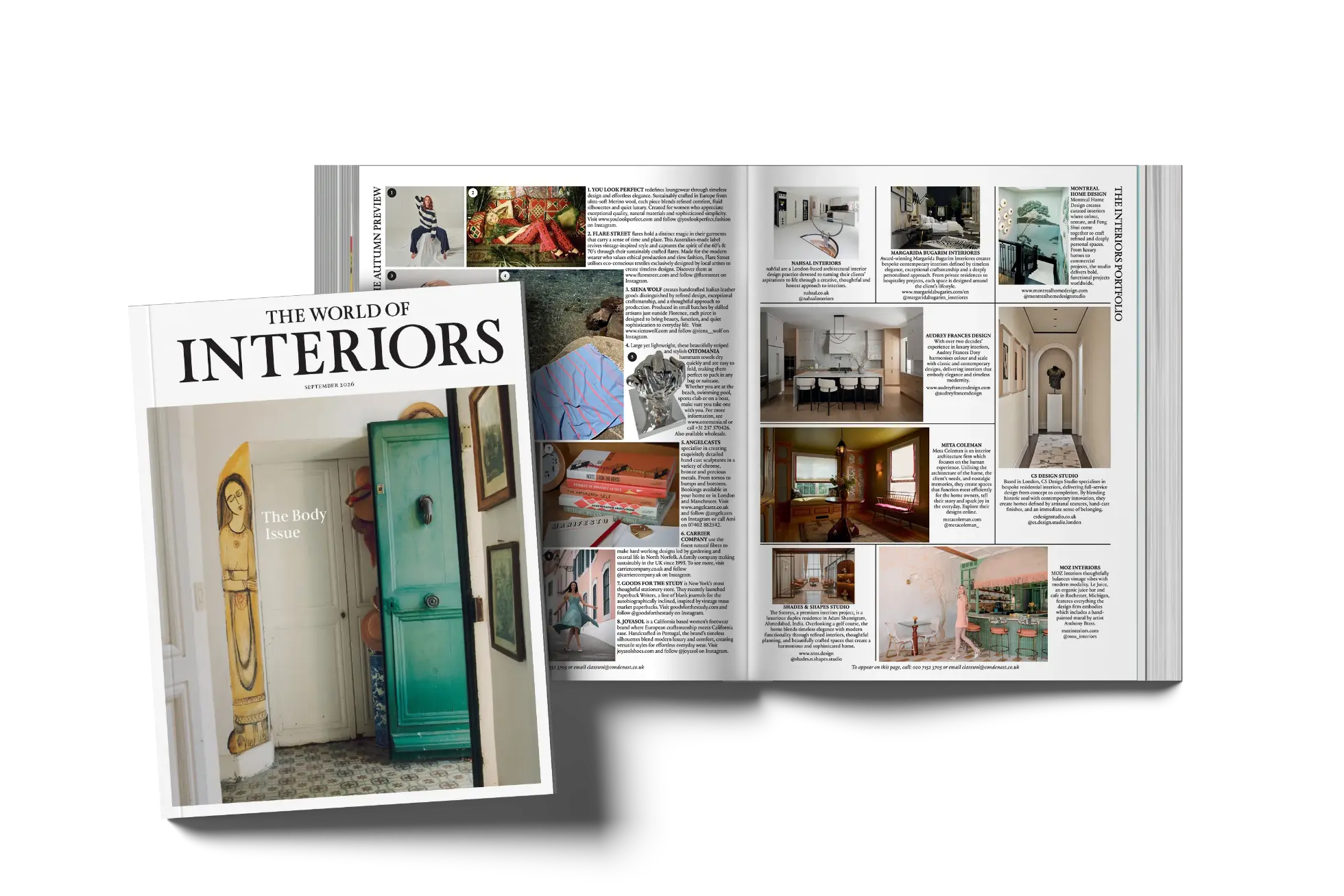 Trabalho de Margarida Bugarim Interiores distinguido pela prestigiada revista World of Interiors